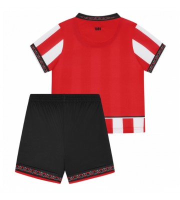 Sheffield United Hjemmebanetrøje Børn 2025-26 Kortærmet (+ Korte bukser)